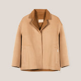 Lapel Collar Short Coat