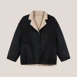 Lapel Collar Short Coat